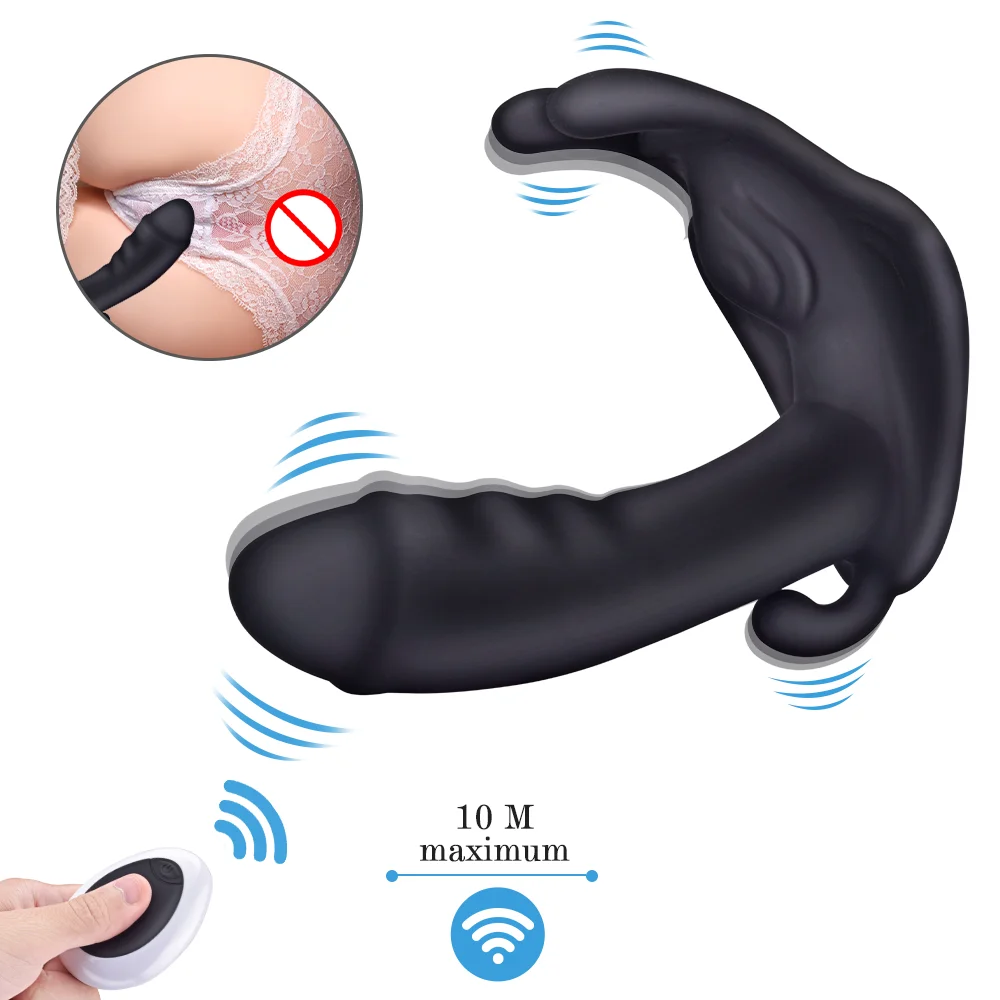 Носимый Стимулятор клитора Вибратор в трусики G беспроводной вибратор с пультом