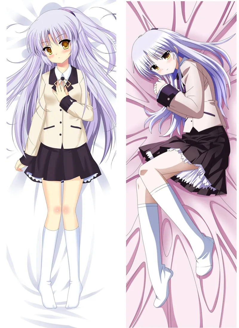Kanade Tachibana Dakimakura Hugging Body Funda De Almohada Japón Anime Angel Beats