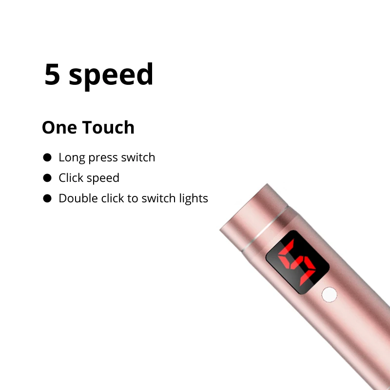  DARSONVAL Wireless Pink Pen 2 Colors Led Facial Intelligent Crystal Cartridge Micro Needling Tattoo - 4000344616975