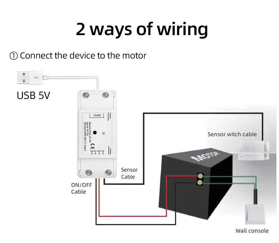 Tuya Smart Life-WiFi Garagem Porta Abridor Controlador,