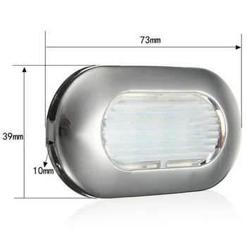 

12V 6000K LED Stern Anchor Navigation Light For Marine Boat Yacht Waterproof