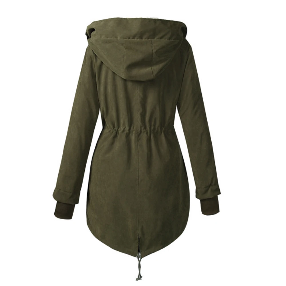 Kopen Gentillove Parka Vrouw 2019 Fashion Mid Lange Gewatteerd Jas Winter Dikke Katoenen Warme Vrouwelijke Jas Jas Uitloper Plus Size 5XL