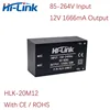 Hi-Link Household Switch CE/RoHs 220V/110V to 5V/9V/12V/15V/24V 20W Step Down Power Supply Transformer ACDC Converter Mini 4