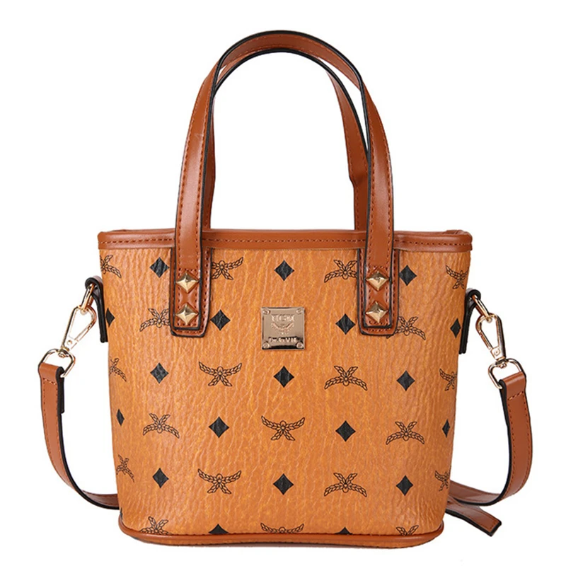 

PU bag female 2019 new Korean version of the ladies handbag fashion shoulder slung small bag bucket bag hot