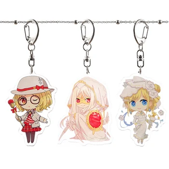 

llavero de anime Identity V keychain mercenary Naib Subedar Jack cute cartoon acrylic Pendant jewelry key chain fashion