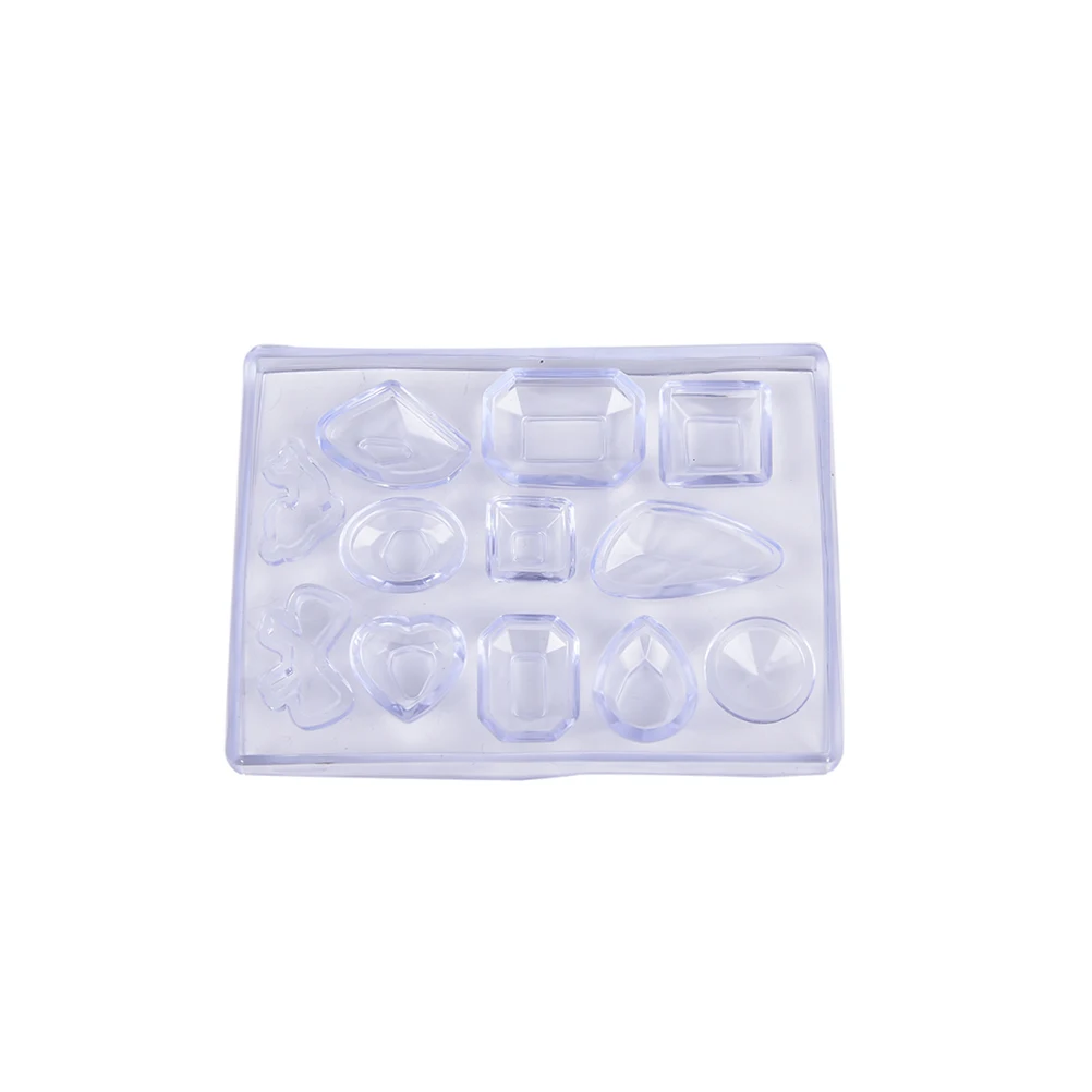 

AACAR 1Pc Diamond Silicone Cone Mold Making Jewelry Pendant Resin Casting Mould Craft