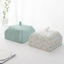 Новые складные продуктовые крышки S L алюминиевая фольга изоляция Пылезащитная крышка посуда кухонные сетки москитные мухи от стола аксессуары