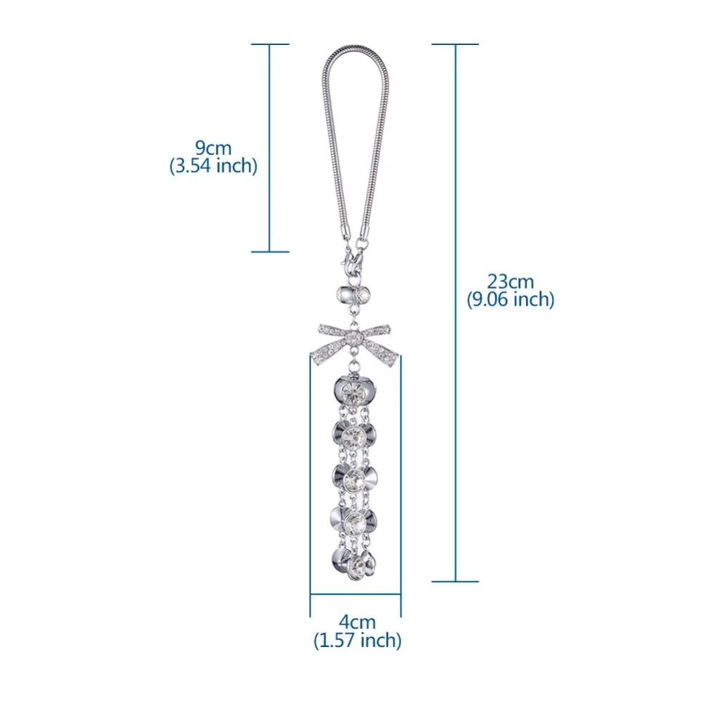 Decoration Car Ornament Interior Hanging Rear View Mirror Pendant Shiny Styling Accessories