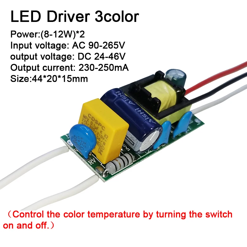 Constant Current 3w 5w 7w 9w 12w LED Driver Power Supply Transformer TOP QUALITY 