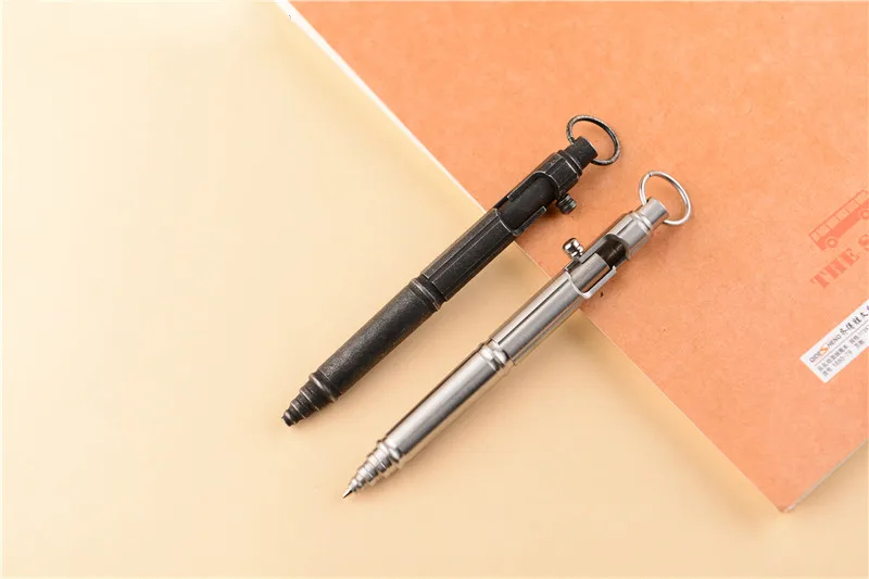 Открытый самообороны Ретро Нержавеющая сталь пулемет ручка болт Тип