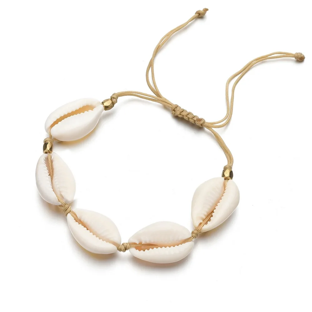

Europe And America Cross Border Accessories Simple Shanghai Large Size Shell Bracelet Bohemian Versatile Hand Jewelry Wholesale