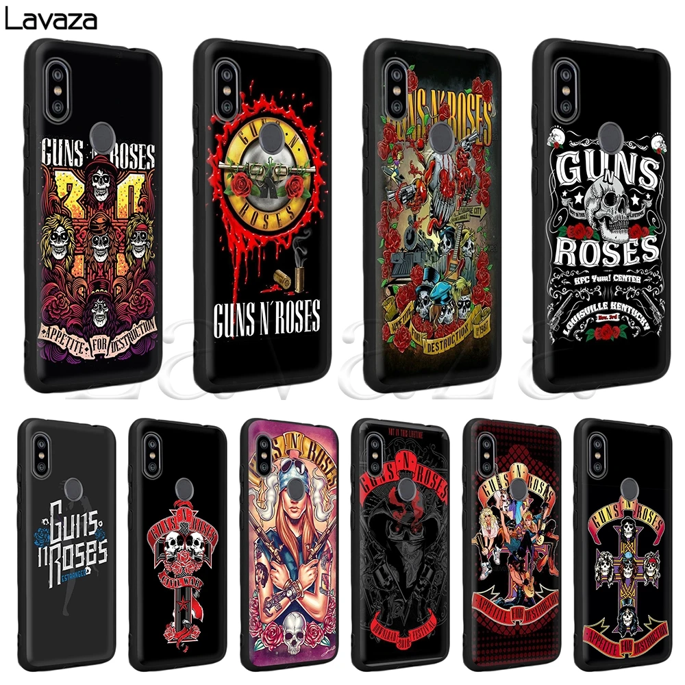 Чехол Guns N Roses для Xiaomi Redmi Poco X2 MI Note 8 8A 9 9s 9T 10 CC9 CC9E A3 7A K20 K30 Lite Pro Max|Бамперы| |