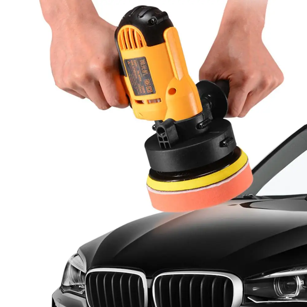 

5" Electric Polisher 220V 5-Level Variable Speed 3700 RPM Car Polisher Buffer Sander Car Paint Care Tool Polishing Machine