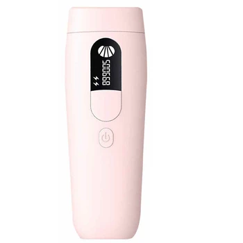 

Eu Plug Pink 990000 Pulses Depilator Ipl Epilator Permanent Hair Removal Contact Body Leg Bikini Trimmer for Women Body Massage