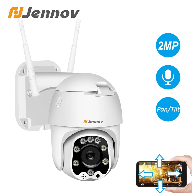 

Jennov Wireless HD 1080P Wifi Camera Yoosee P2P Outdoor Dome Home Security IP Camera Surveillance Onvif Waterproof Night Vision