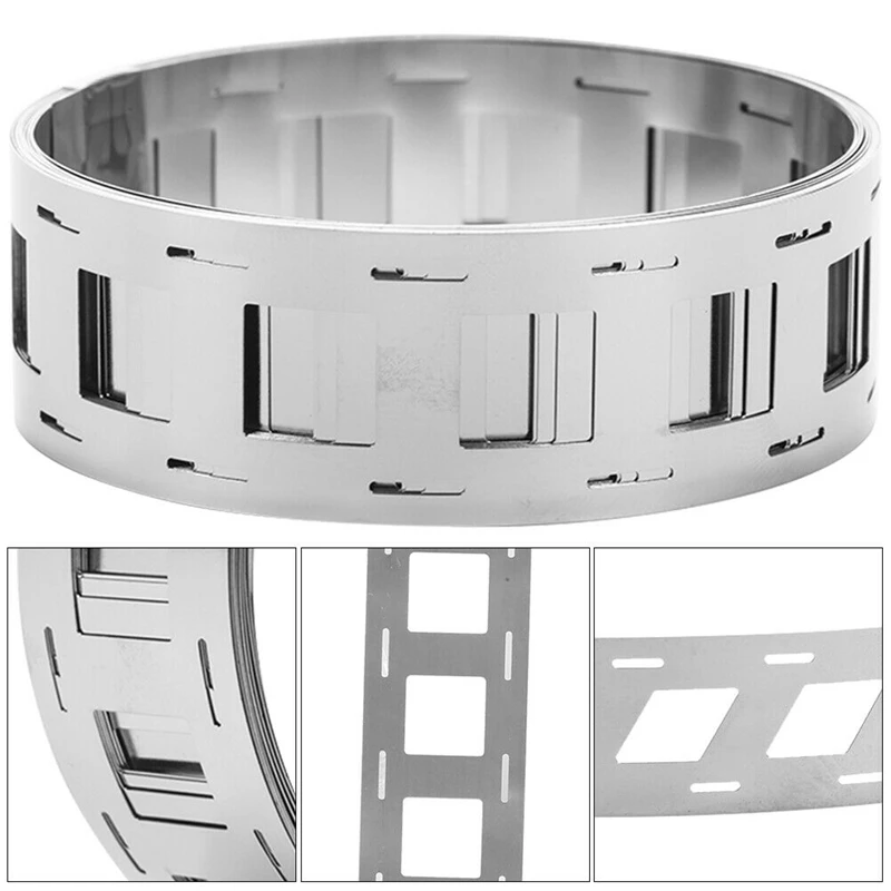 2 Rolls 10M 0.15x27mm Ithium Battery Nickel Strip Lithium-Ion Ni Plate Batteries Used for 18650 Battery