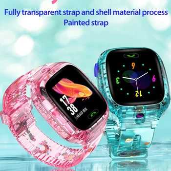 

Child phone watches deep waterproof voice call precise positioning camera photo multifunction smart watch for kids gift