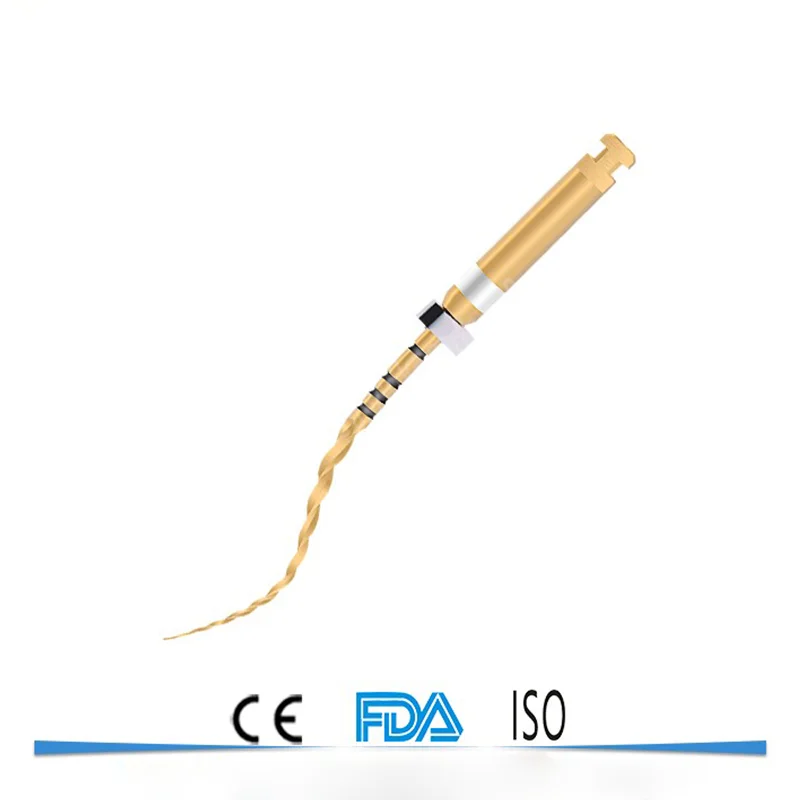Стоматологическая Protaper золото файлы Универсальный Protaper файлы нити двигателя Применение зачистной круг 6 шт./кор. Endondontic Инструмент стоматологический инструмент
