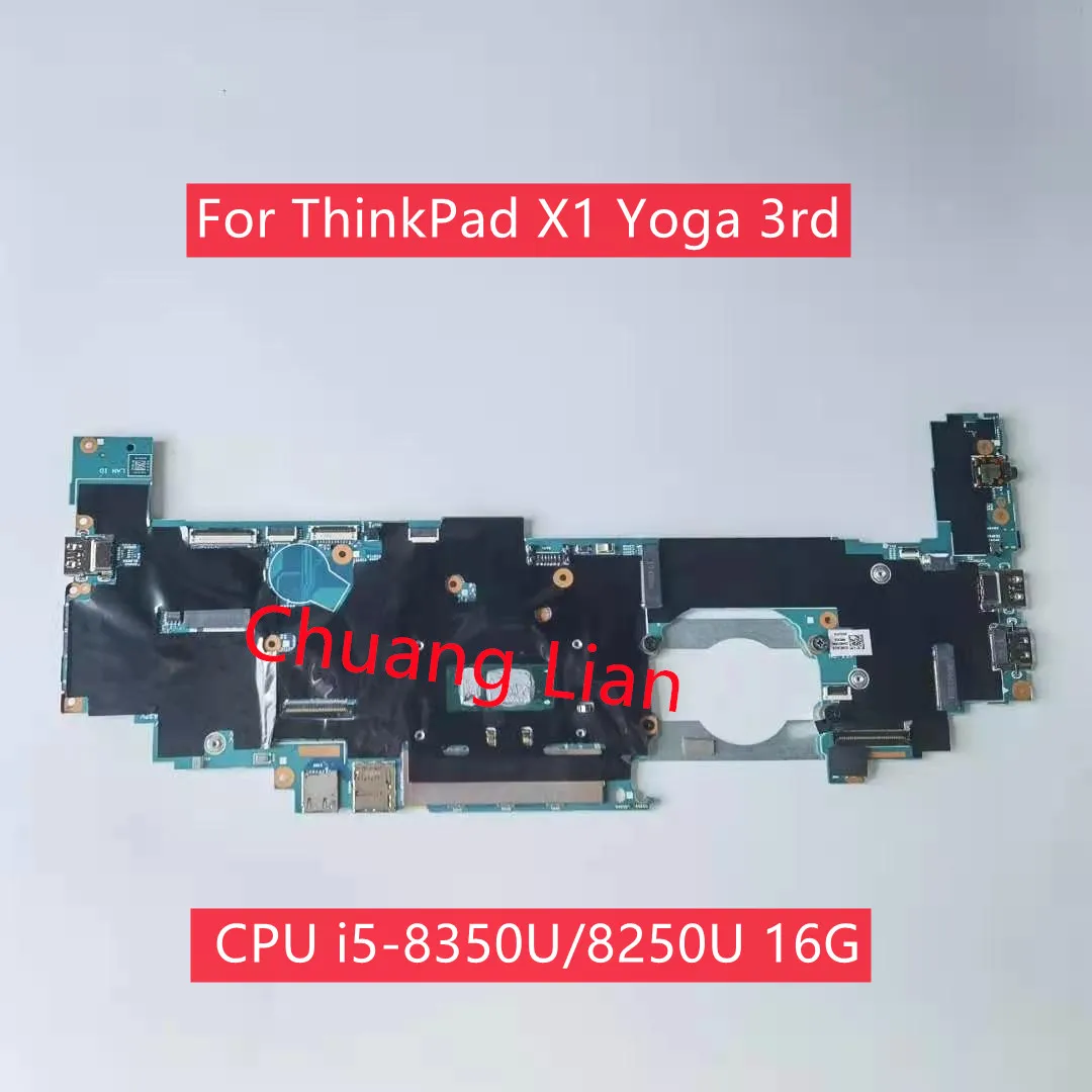 Материнская плата для ноутбука Lenovo ThinkPad X1 Yoga 3rd Gen 17800-1 448.0CX05.0011 с центральным