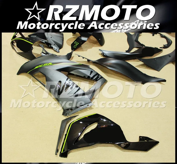 Мотоциклетный обтекатель abs подходит для Kawasaki ZX6R 636 2013- корпусные детали прессформы Магазин № 0536