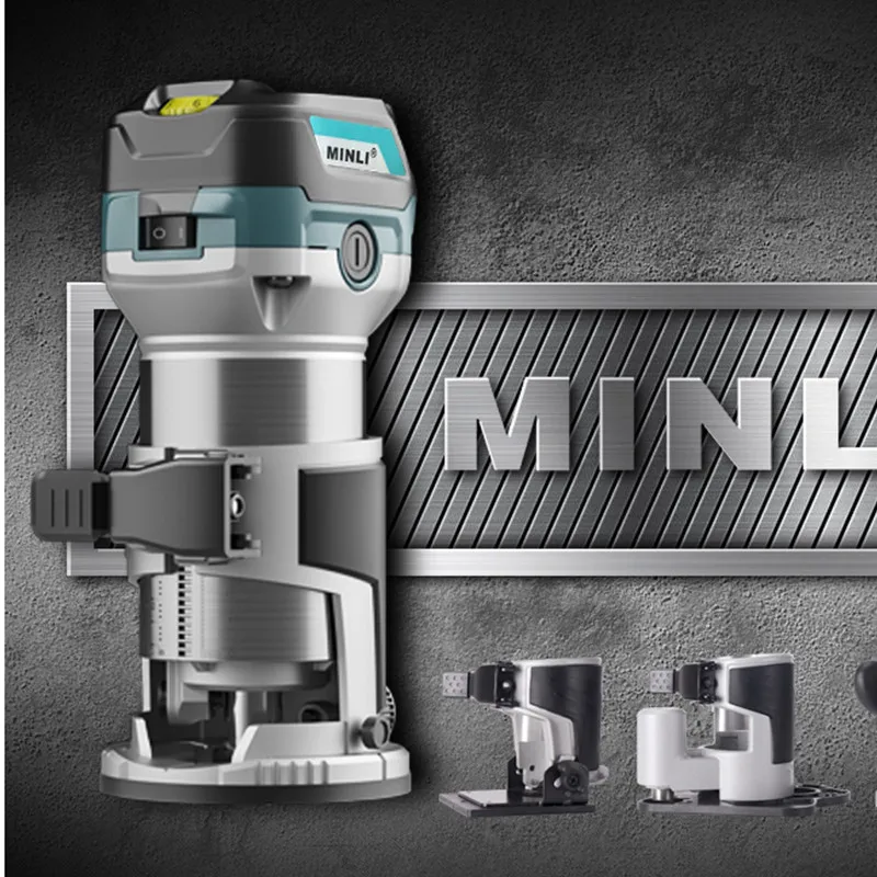 Trimming machine woodworking Electric Router trimmer Wood Engraving Hand Carving Carpentry | Инструменты