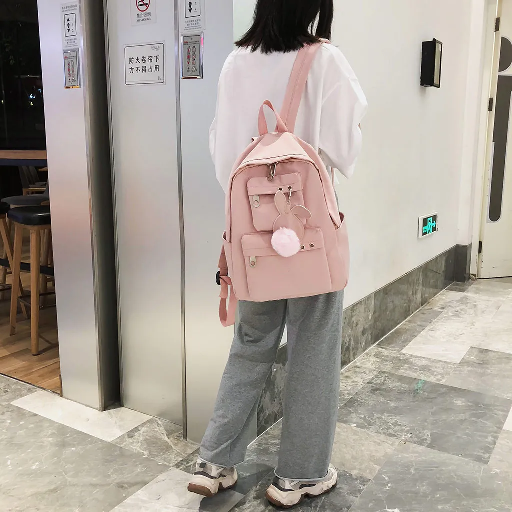 Женская сумка, рюкзак для путешествий, Harajuku, сумка для путешествий, большая вместительность, школьный рюкзак, студенческий, для колледжа, сумка для отдыха, Kawaii, рюкзак