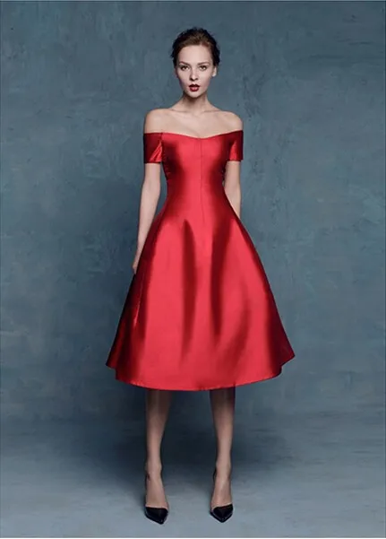 Vestido de festa, для выпускного, хит, сексуальные, с вырезом лодочкой, недорогие вечерние платья, длиной до середины икры, короткие, для выпускного вечера,, быстрая, платье подружки невесты
