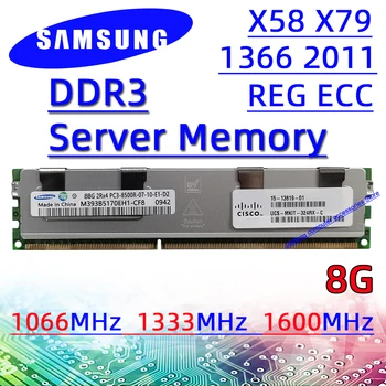 

Samsung Server REG ECC ddr3 8GB 1066MHz 1333MHz 1600MHz Memory RAM pc3 8500R 10600R 12800R