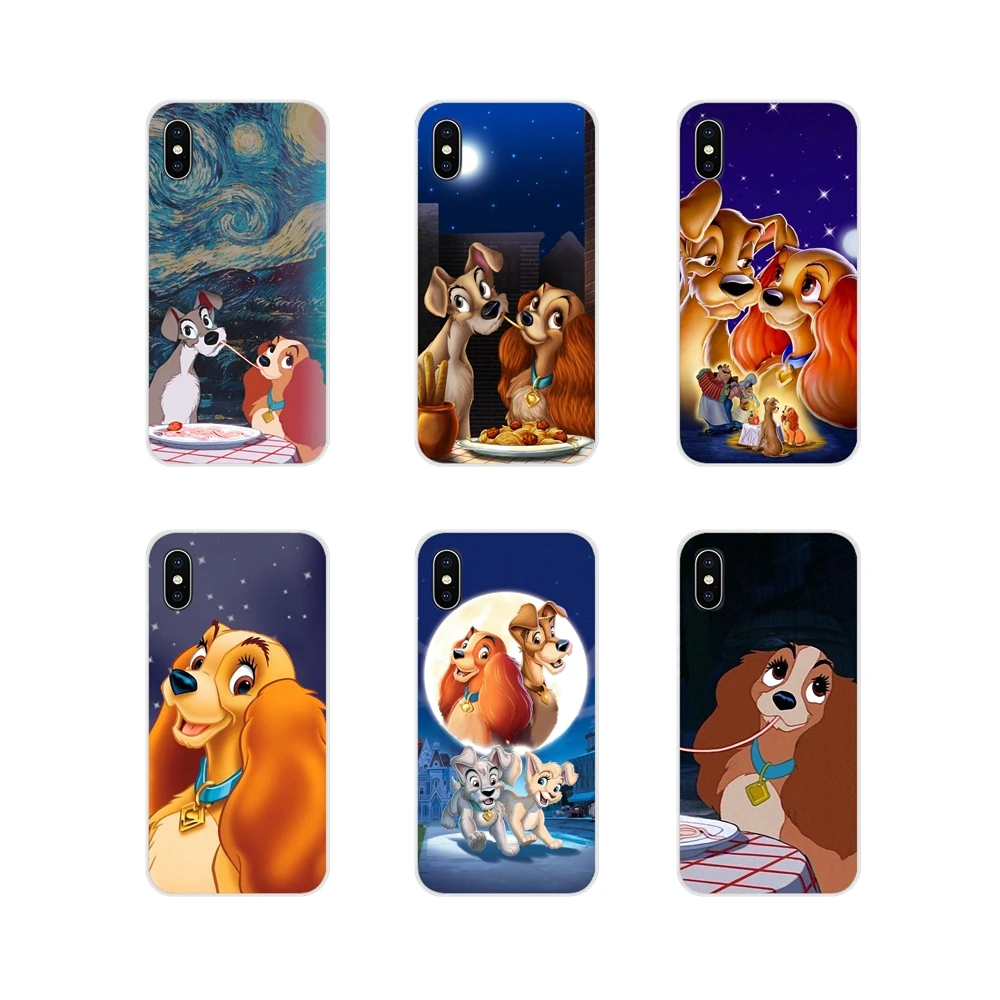 Для Apple IPhone X XR XS 11Pro MAX 4S 5S 5C SE 6S 7 8 Plus, ipod touch 5 6 Аксессуары для телефона в виде ракушки Чехлы для леди и бродяга