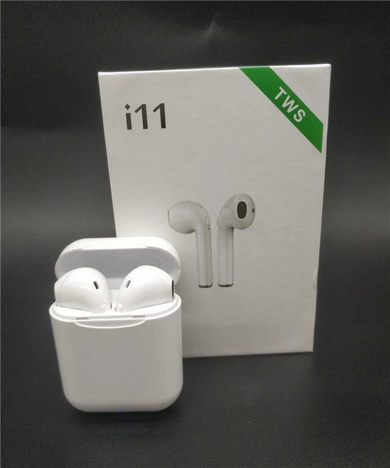 

i11 TWS Bluetooth 5.0 Wireless Earphones Earpieces mini Earbuds i7s i9s With Mic For iPhone X 7 8 Samsung S6 S8 Xiaomi Huawei LG