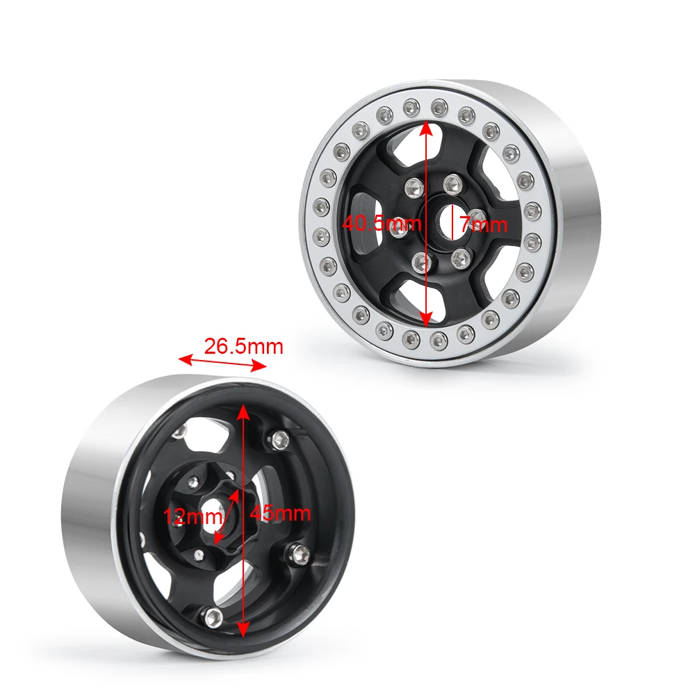 攀爬车-1.9英寸金属轮毂-46号-黑+银 (12)