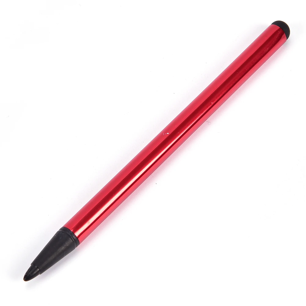 2 In 1 Capacitive Resistive Pen Touch Screen Stylus Pencil For Tablet IPad Cell Phone PC Capacitive Pen Tool Parts