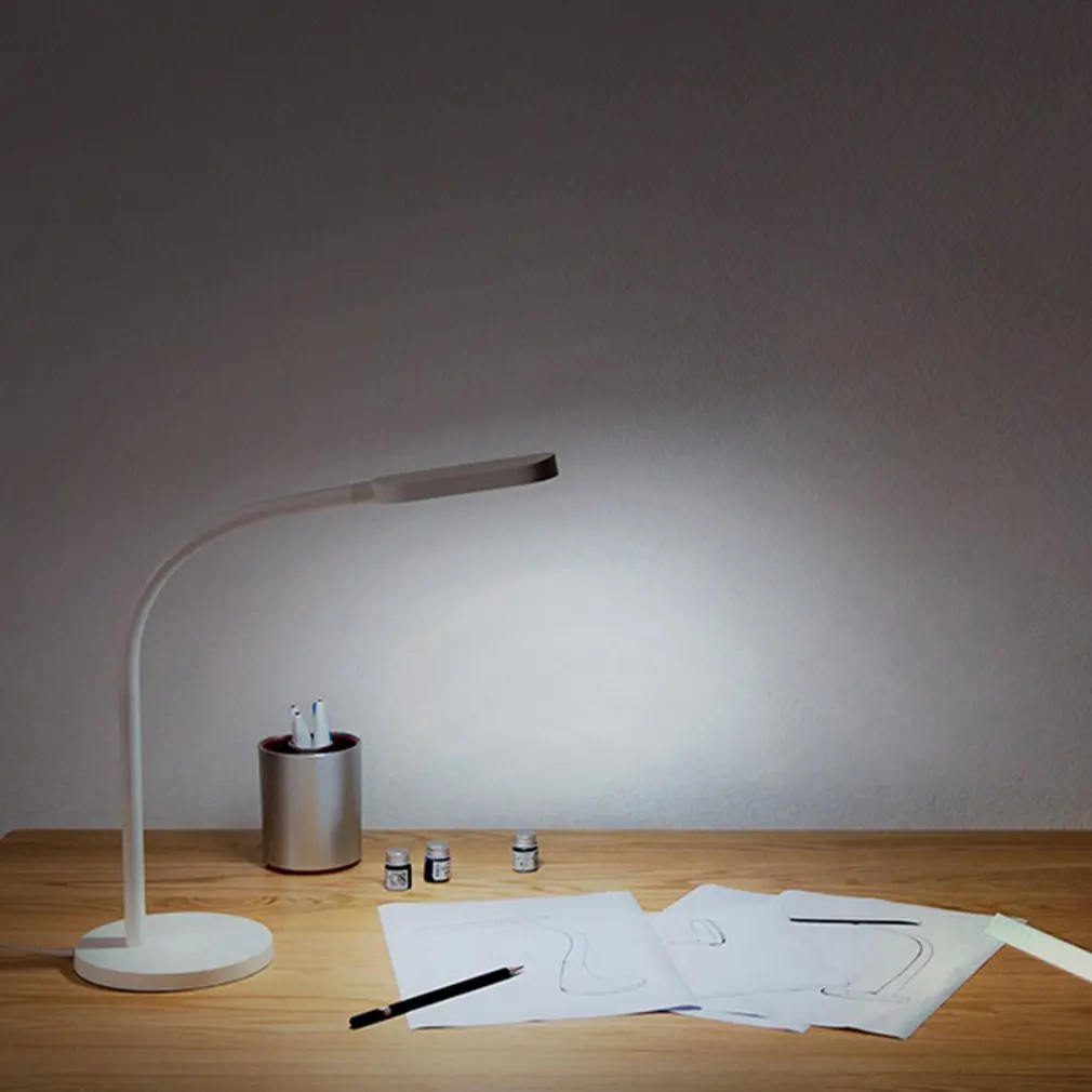 Xiaomi Yeelight Mijia светодиодный настольный светильник, умная Складная сенсорная Регулируемая Настольная лампа для чтения, яркие огни YLTD01YL/YLTD02YL