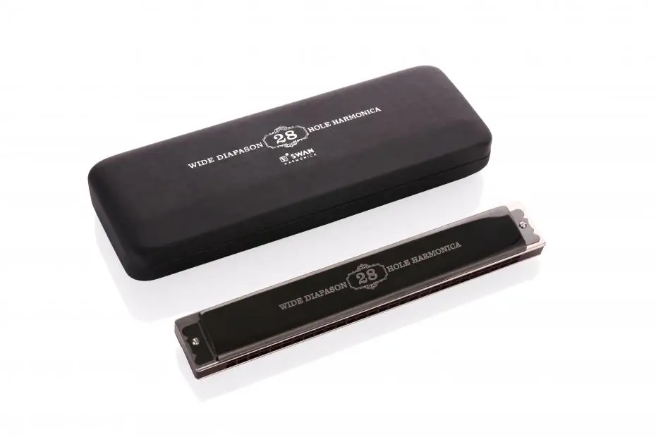 

Yueko Swan Professional Playing Level 28 Hole C Tune Harmonica Advanced Phosphor Bronze Gong Sound Quality Beautiful Thick