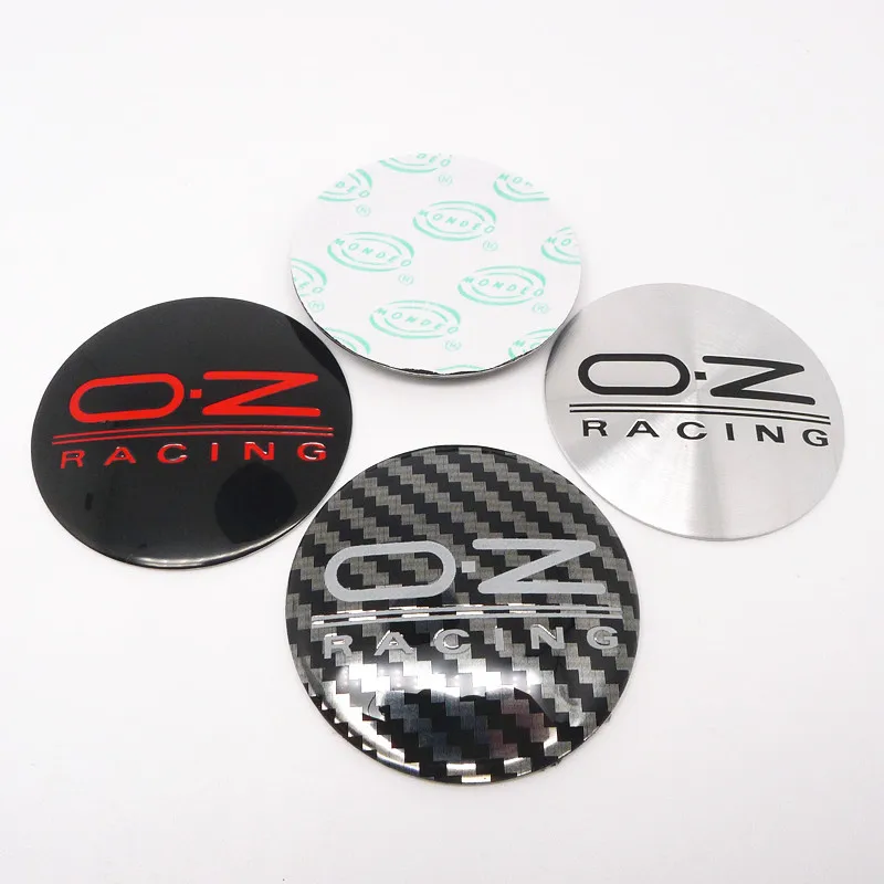 4 Stuks Auto Naaf Naafdoppen voor OZ M582 55mm, Auto Wielnaafdoppen, Waterdichte Auto-naafafdekking Sticker Stofdichte Naafnaafkappen, Auto Wieldoppen,E