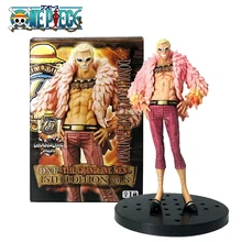 

18cm One Piece Anime Figure Donquixote Doflamingo Standing Position Collectible GK Model PVC Doll Action Figure Toys Gift
