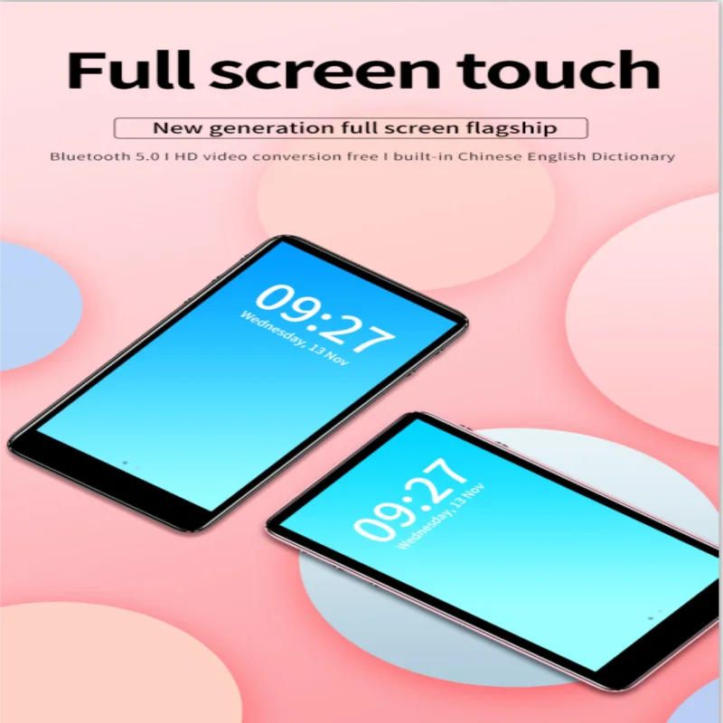 Новый MP3 плеер IQQ C98 Bluetooth4.2 Полноэкранный сенсорный экран 3 0 дюйма встроенный