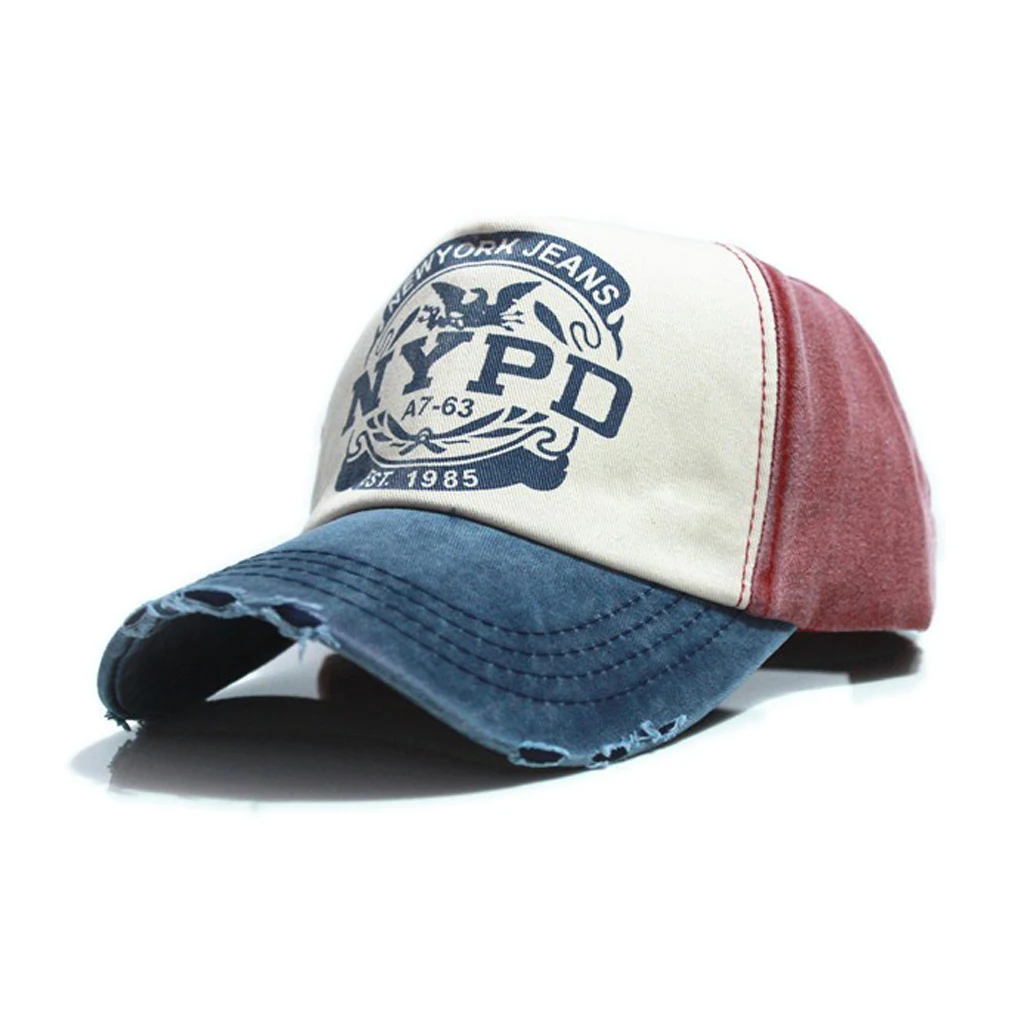 Новая 6 цветов хлопковая винтажная Регулируемая Кепка Snapback унисекс бейсболка