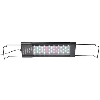 

30-45cm Aquarium LED Lighting Fish Tank Light Lamp with Extendable Brackets 7color LEDs Fits for Aquarium