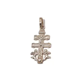 

Cross of caravaca in sterling silver reinforced size medium smooth