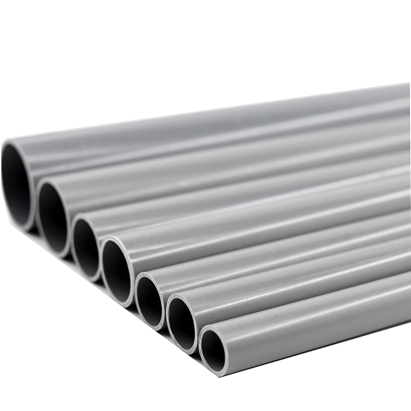 O.D 20～110mm Plastic PVC Grey Pipe 49-50cm Length Garden Irrigation Accessories Tube Aquarium Tank DIY Fitting Water Suppliers