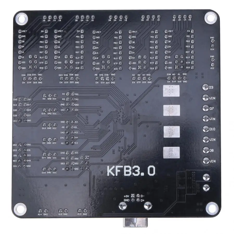 Шаговый двигатель, мини KFB3.0 3d принтер плата управления совместима с Ramps1.4/Mega2560/A4988/DRV8825/TMC2100 шаговый двигатель