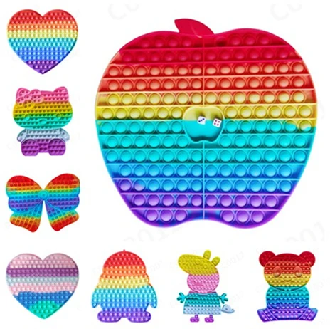 Push Poppet Bubble Fidget Sensory Toys 