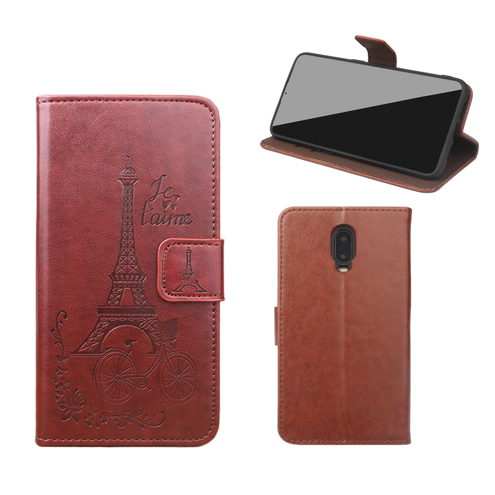 

One Plus 7 Pro Wallet Case Fashion Embossed Flip Leather Case Cover for OnePlus 7 Pro 6 6T / 5 A5000 / 5T A5010 With Card Slots