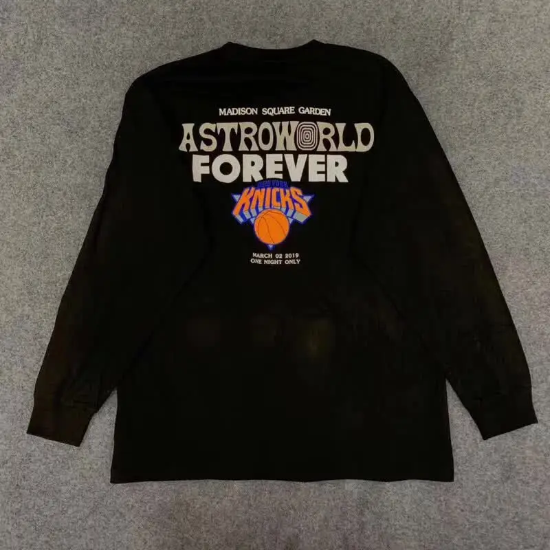 Толстовка Astroworld с капюшоном, серия Astroworld NEW YORK KNICKS, толстовка с изображением Трэвиса Скотта,, высококачественные хлопковые толстовки с изображением астромира, NYC