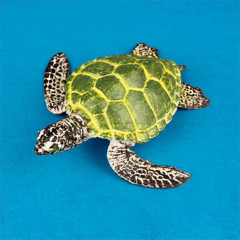 

Foreign Trade Model Green Baby Turtles Model Tortoise Solid Marine Organism Finding Nemo CHILDREN'S Toy Collection