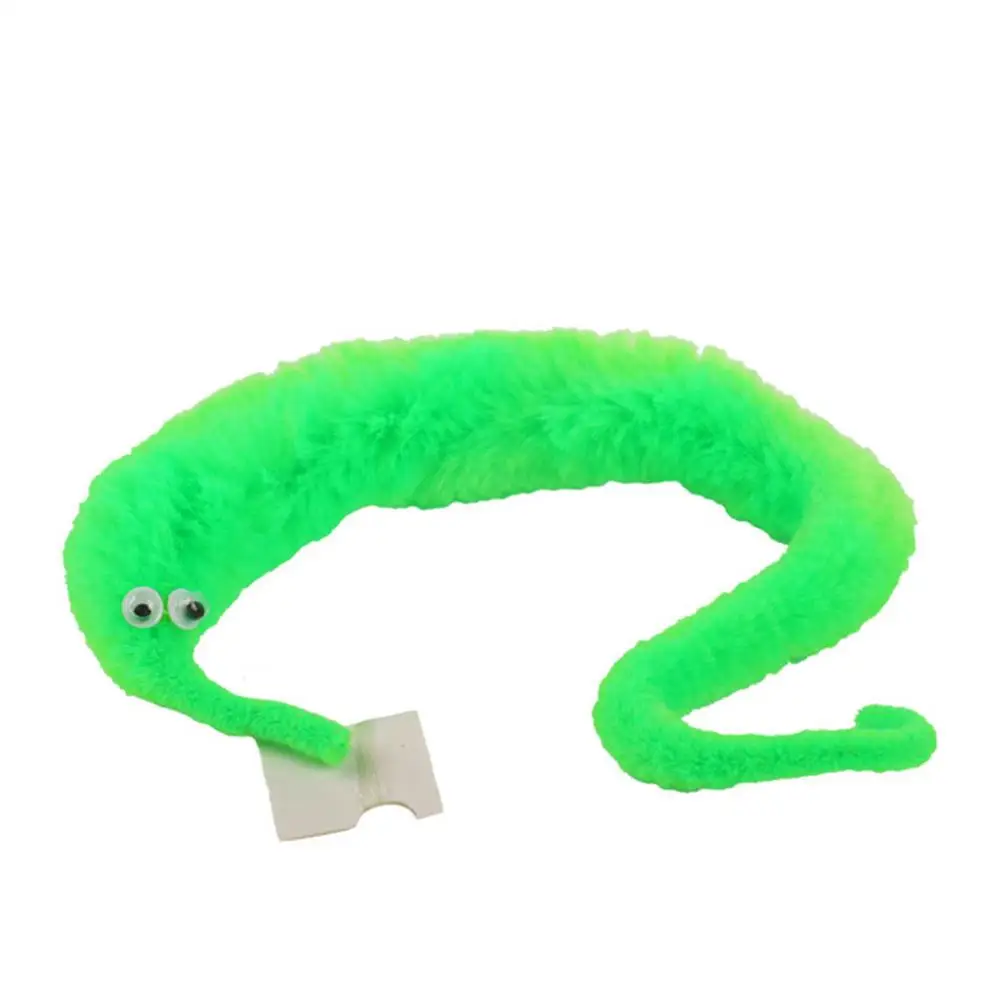 GloryStar 100 pcs Magic Caterpillar Worm Hippocampus Worm Twtisty Worm Twisted Worm Toy 4