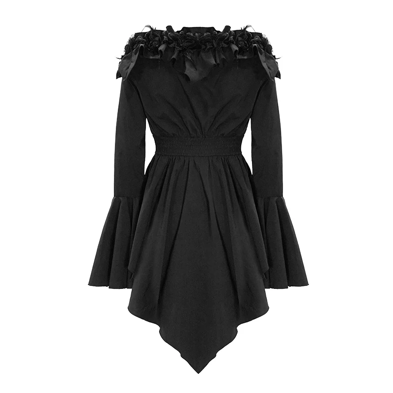 Punk Halloween Lace Ladies Shirt Palace Style