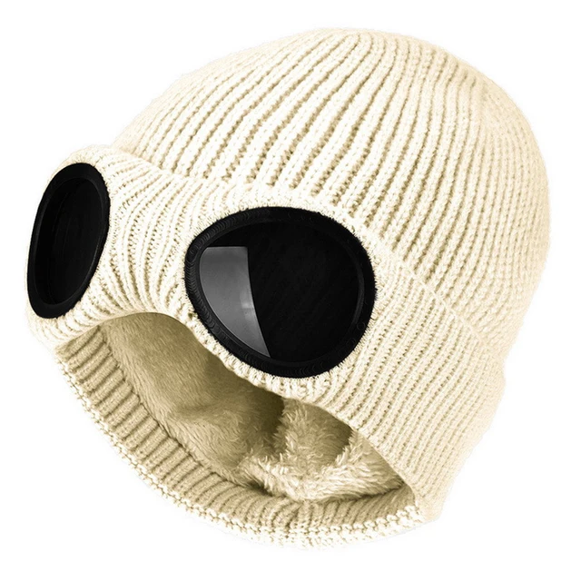 Unisex Solid Color Winter Knit Beanie 