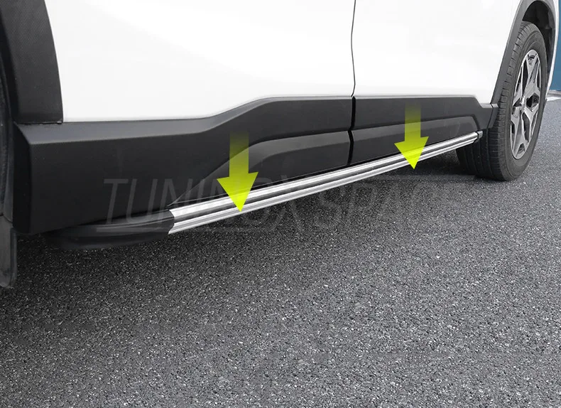 Подходит для Subaru Forester стиль алюминиевый боковой шаг nerf бар Беговая доска набор